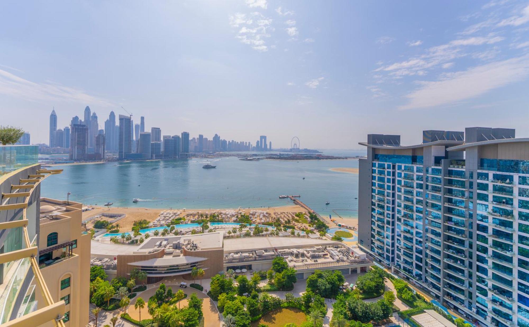 Studio With Private Beach Access At Palm Jumeirah Дубай Екстериор снимка