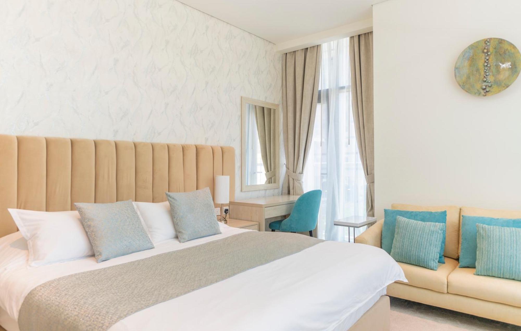 Studio With Private Beach Access At Palm Jumeirah Дубай Екстериор снимка