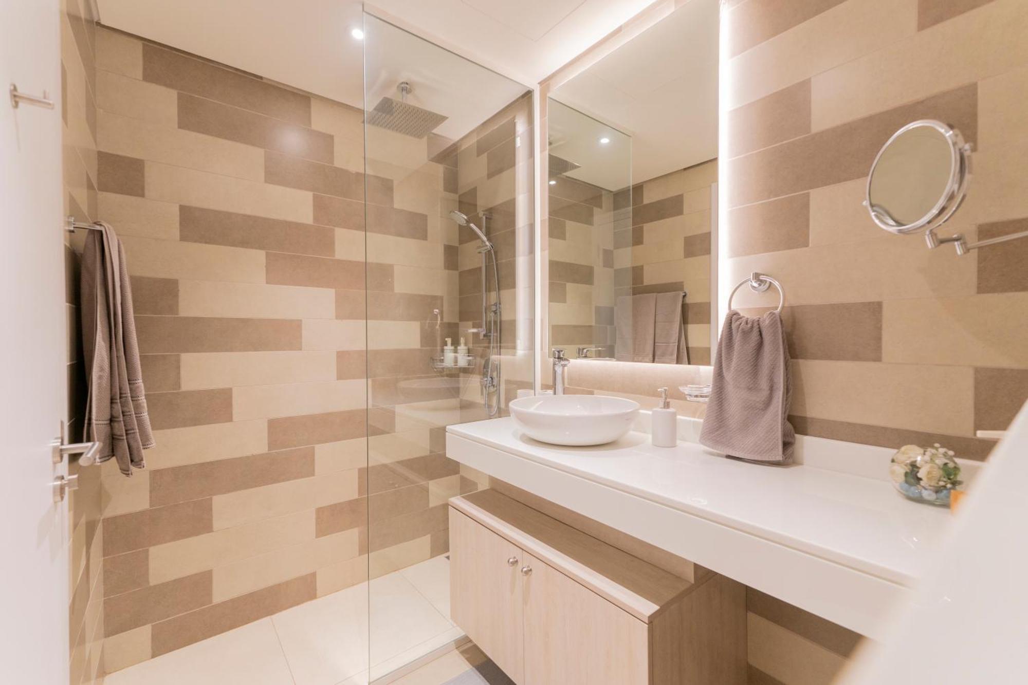 Studio With Private Beach Access At Palm Jumeirah Дубай Екстериор снимка