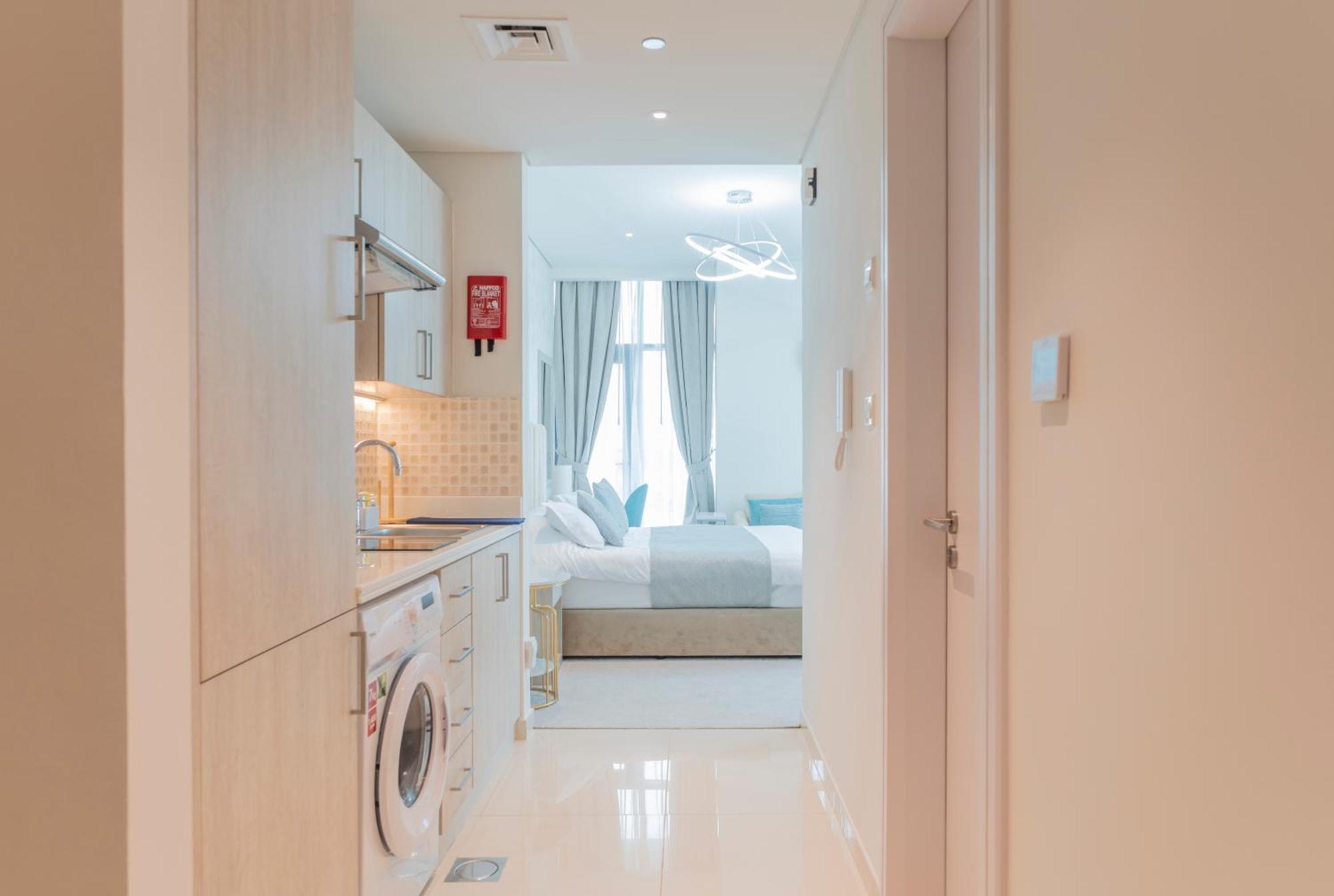 Studio With Private Beach Access At Palm Jumeirah Дубай Екстериор снимка