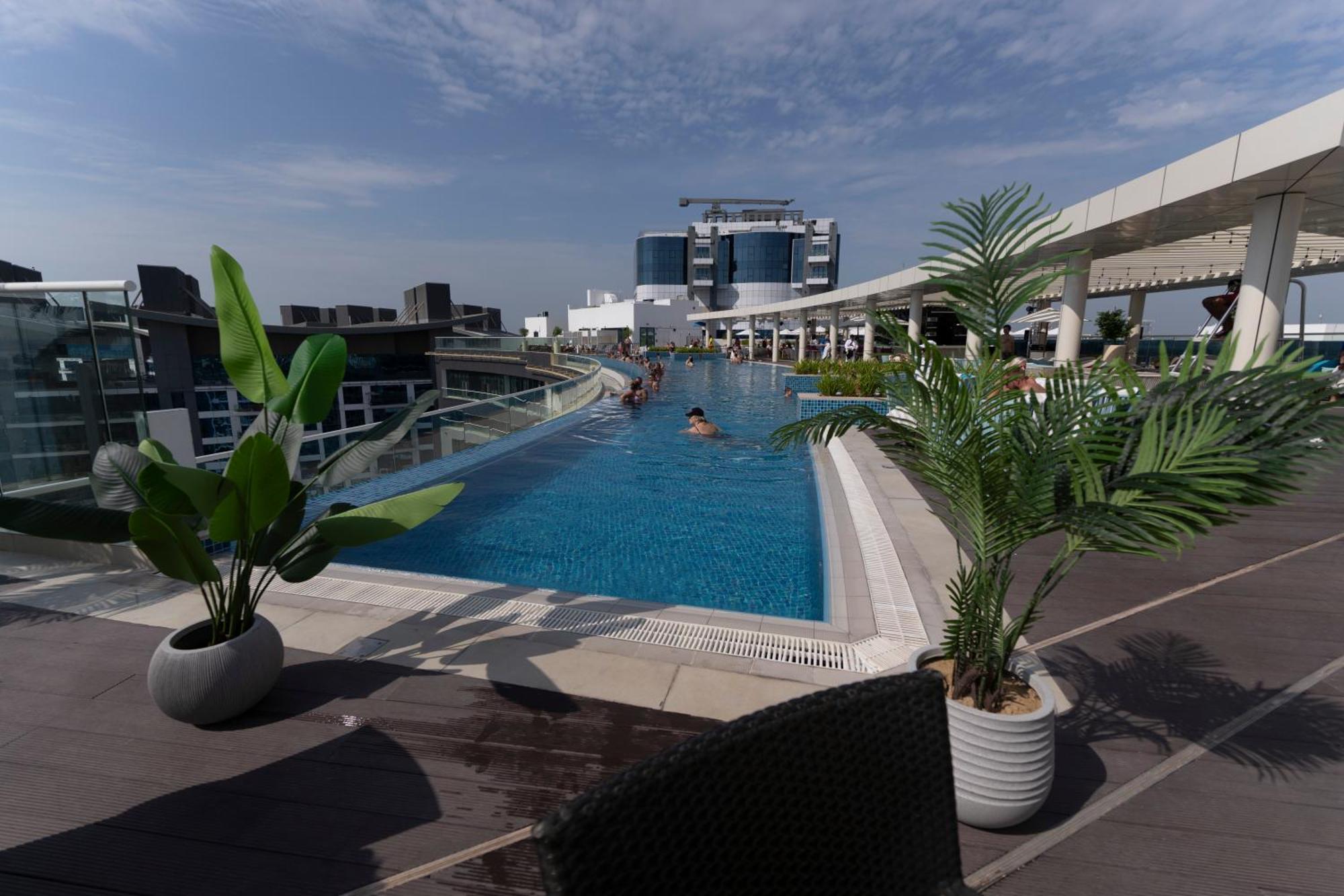 Studio With Private Beach Access At Palm Jumeirah Дубай Екстериор снимка