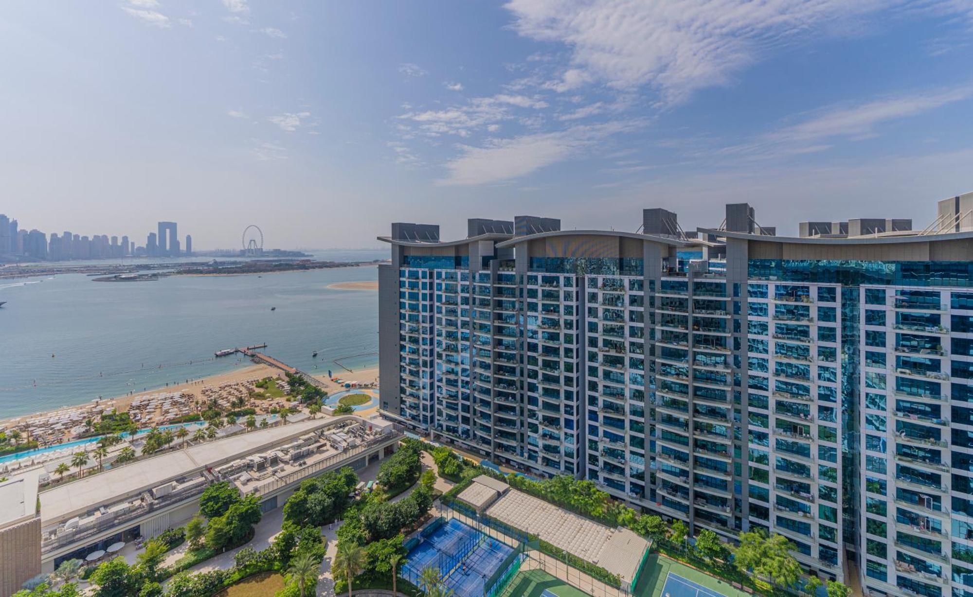Studio With Private Beach Access At Palm Jumeirah Дубай Екстериор снимка