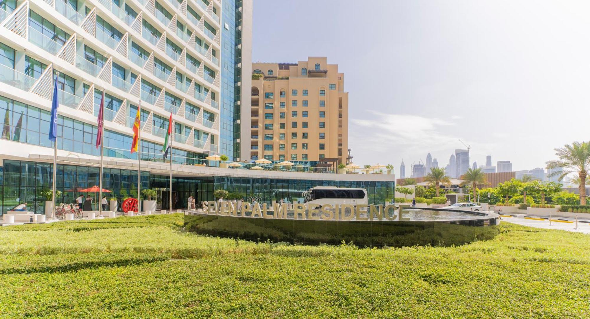 Studio With Private Beach Access At Palm Jumeirah Дубай Екстериор снимка